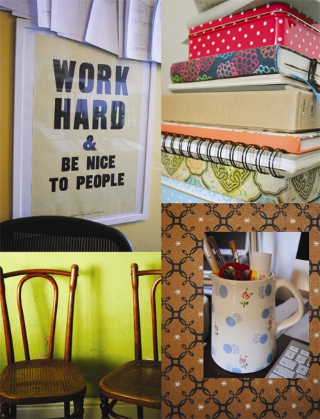 Work hard & be nice to people!